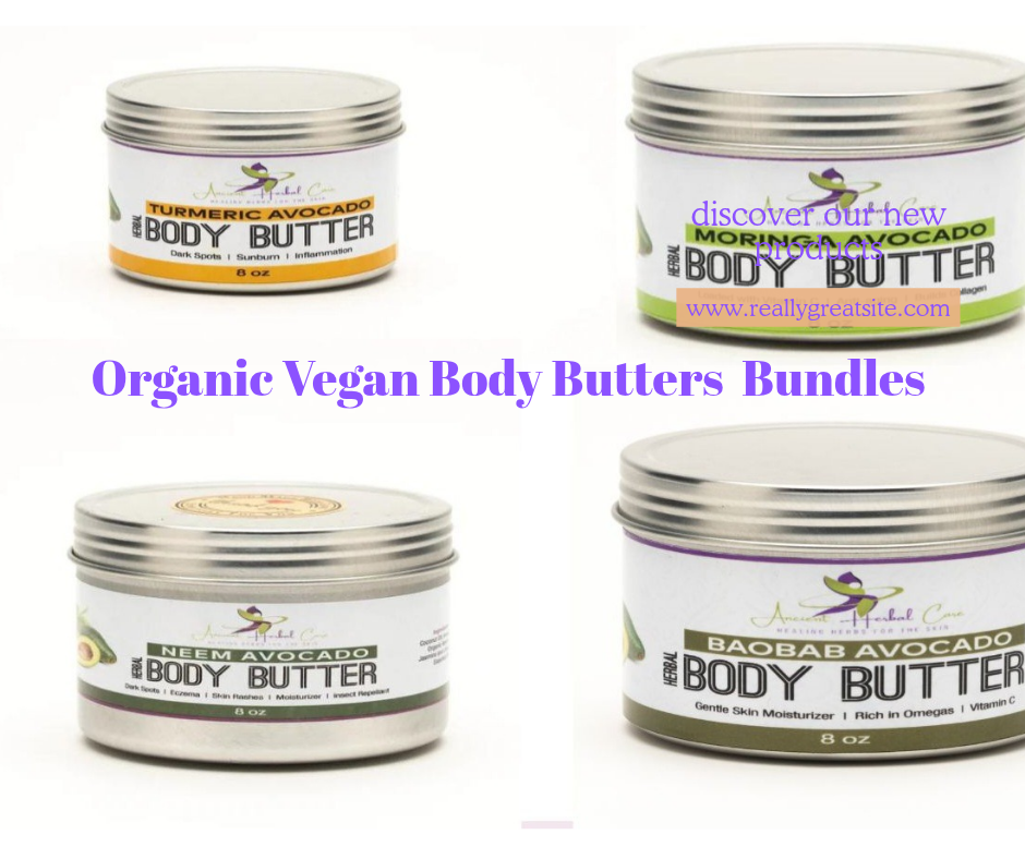 ORGANIC VEGAN BODY BUTTERS BUNDLE