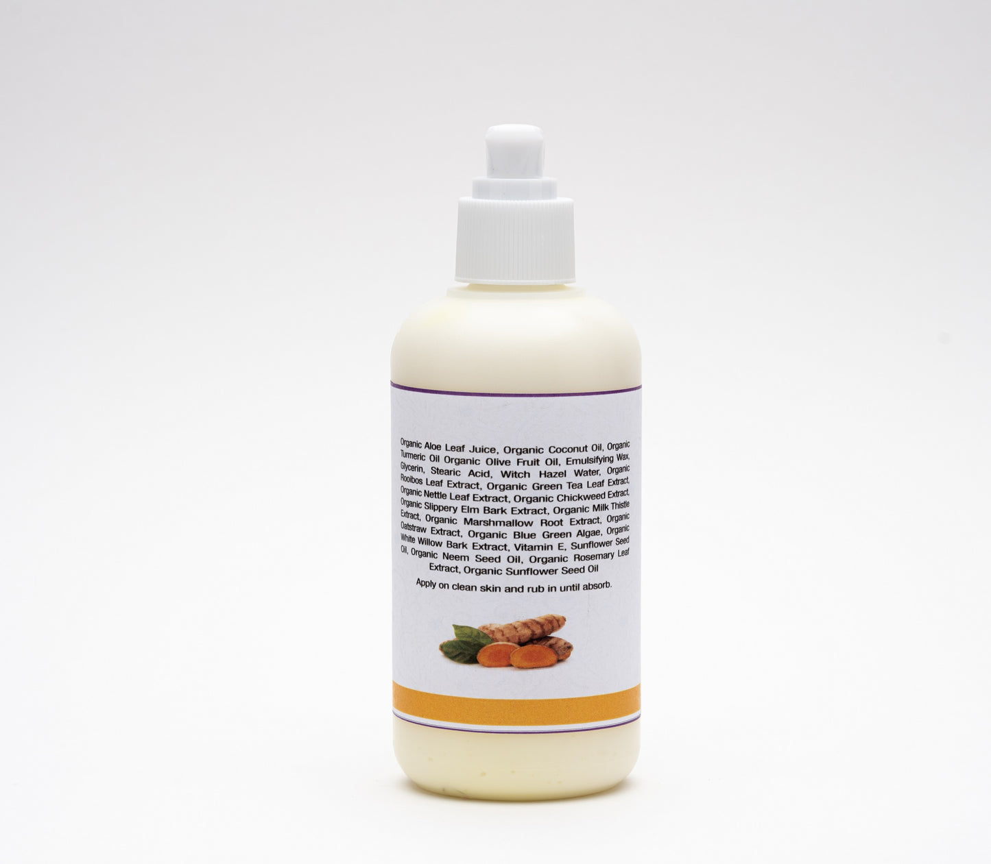 Organic Turmeric Toning Lotion - Ancient Herbal Care