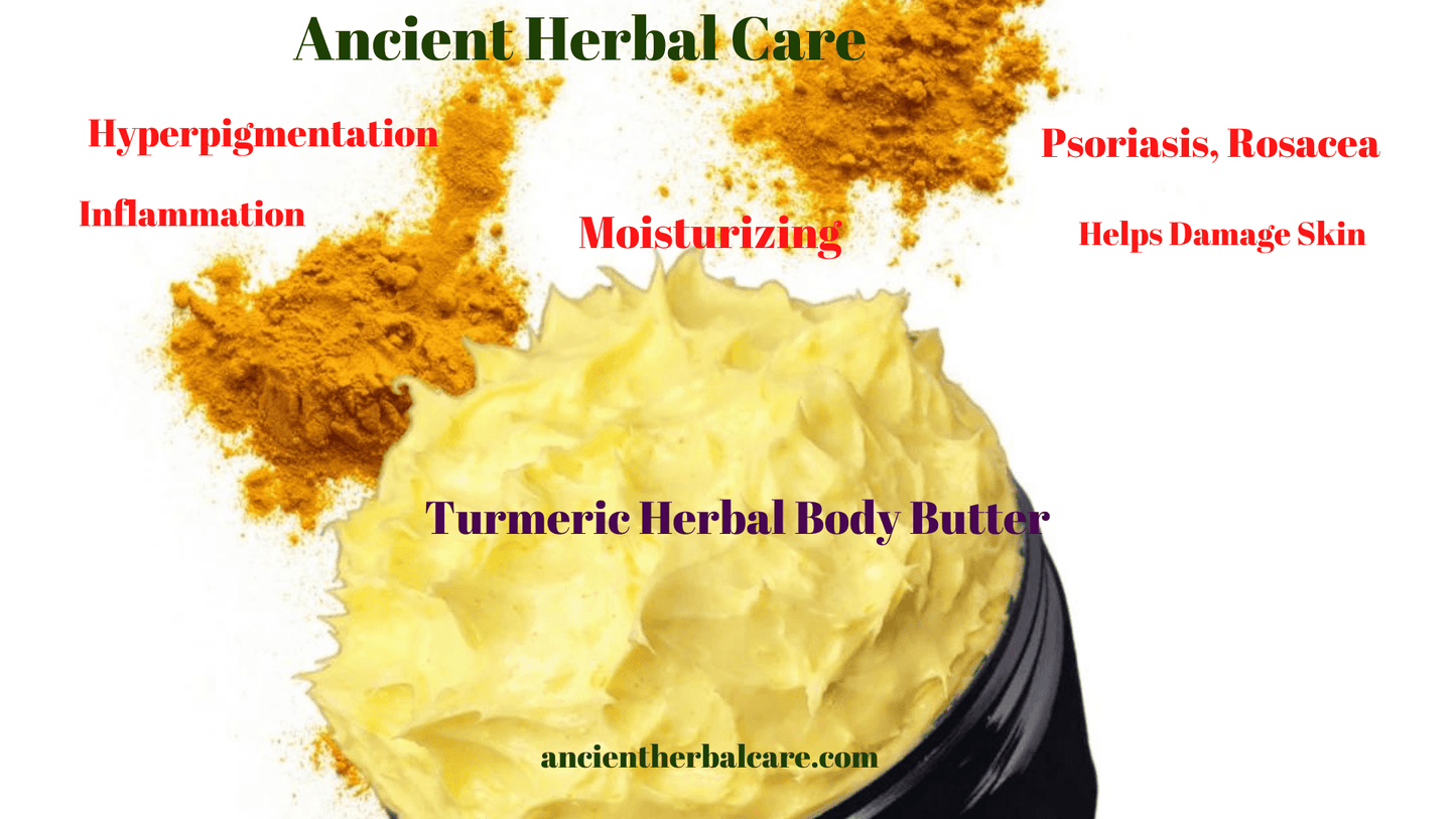 Turmeric Avocado Body Butter - Ancient Herbal Care