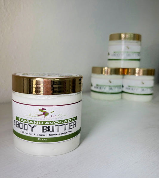 ORGANIC TAMANU BODY BUTTERS (Sun Protection)