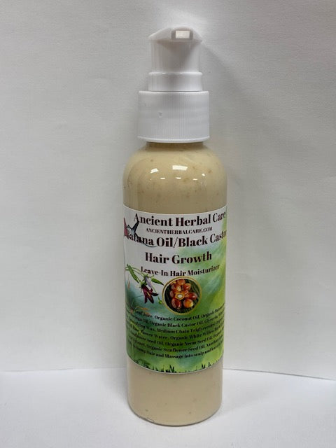 One/4oz/BATANA OIL/BLACK CASTOR LEAVE IN CONDITIONER/ MOISTURIZER/HAIR GROWTH