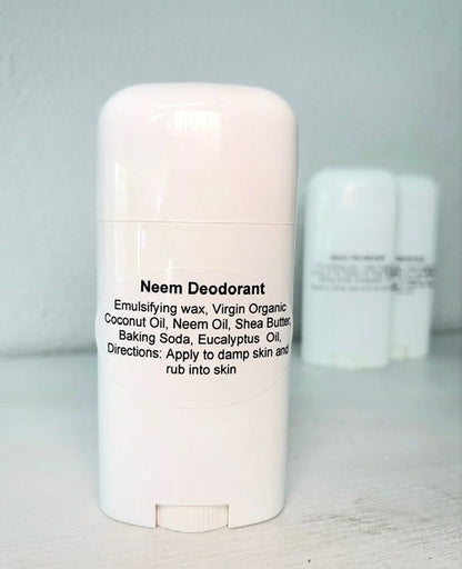 6oz Orgnanic Vegan Neem Deodorant