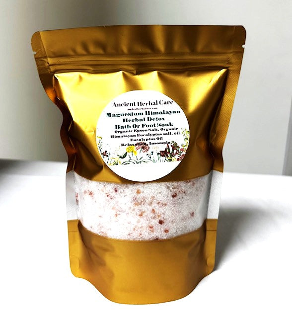 NEW!! Magnesium Himalayan Salt Eucalyptus Soak!! For Bath or Feet Soak