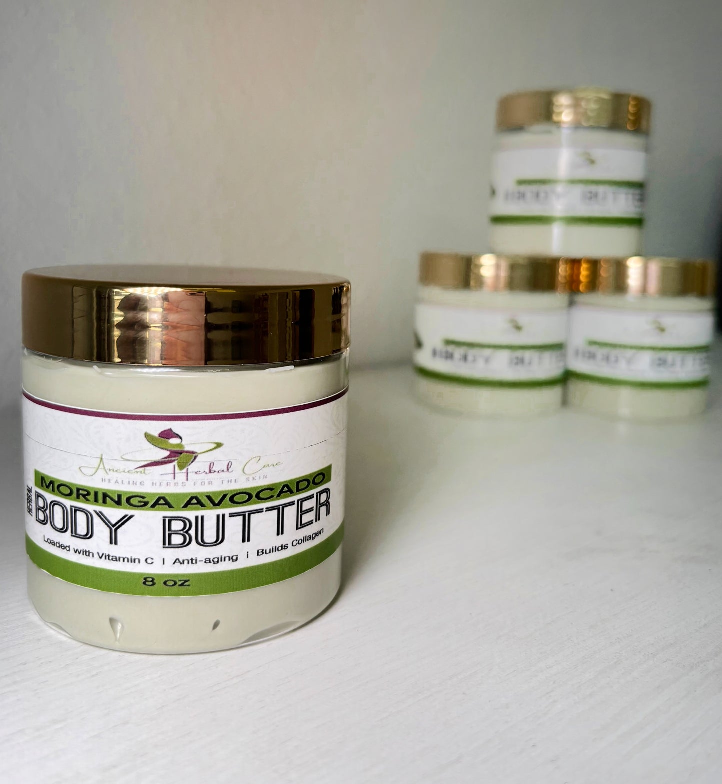 ORGANIC MORINGA AVOCADO BODY BUTTERS