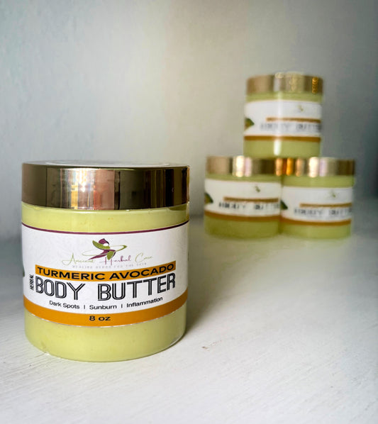 Turmeric and Avocado Organic Body Butter