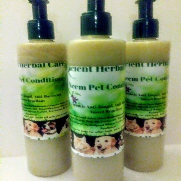 8oz Neem Pet Rub In Conditioner - Ancient Herbal Care