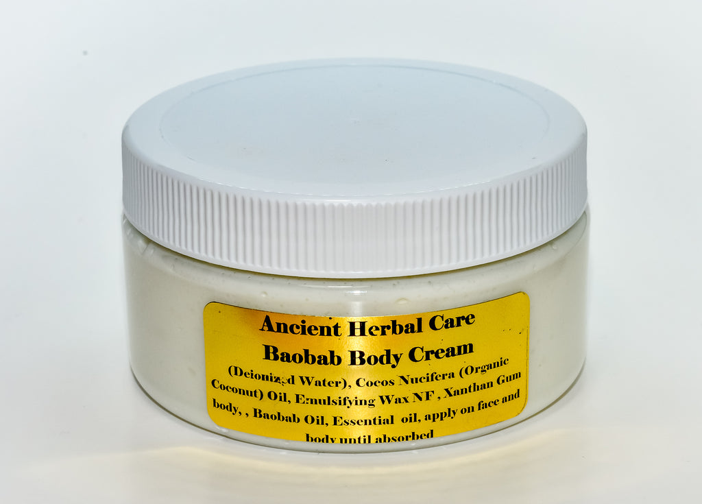8oz Baobab Baby Moisturizing Cream - Ancient Herbal Care